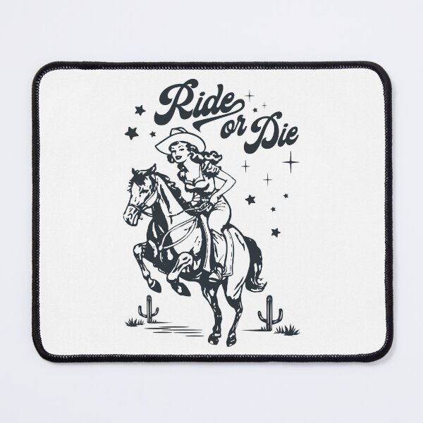 Item preview, Cowgirl Western Retro Ride Or Die designed and sold by Jcat7.