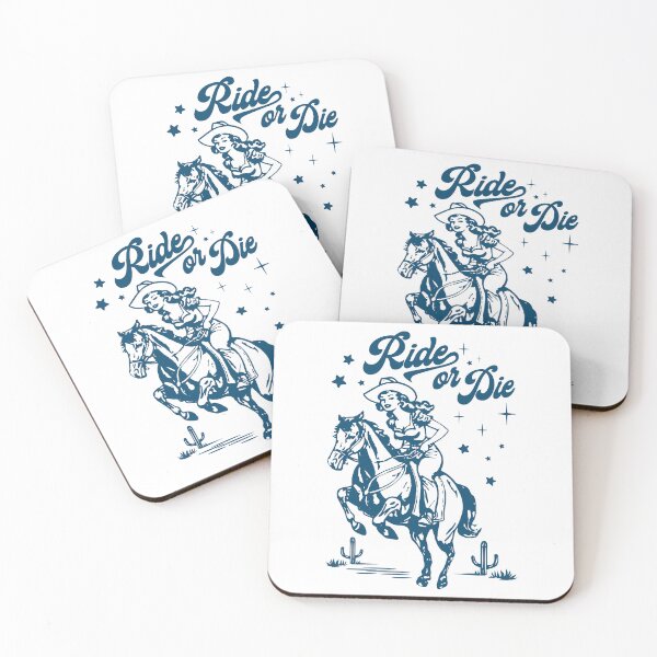 Item preview, Cowgirl Western Retro Ride Or Die designed and sold by Jcat7.