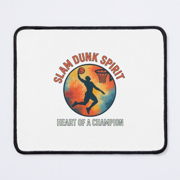 Item preview, Slam Dunk Spirit - Heart of a Champion - Basketball designed and sold by inkNext.