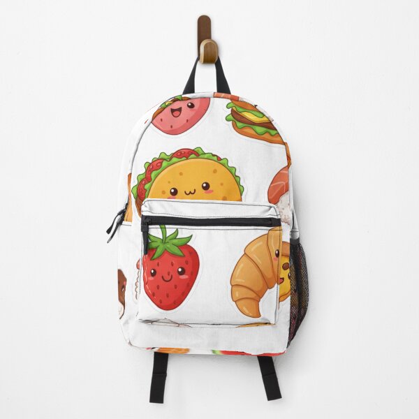Item preview, kawaii food faces designed and sold by Liberty Labels.