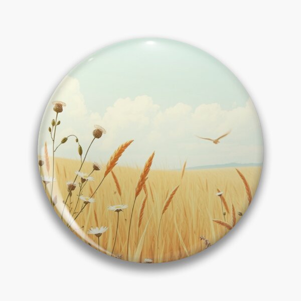 Item preview,  Wheat Field  – Golden Nature Aesthetic Countryside Landscape Art designed and sold by MiraLumeStudio.