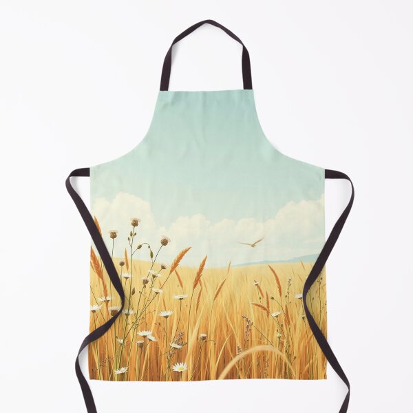Item preview, Wheat Field – Golden Nature Aesthetic Countryside Landscape Art designed and sold by MiraLumeStudio.