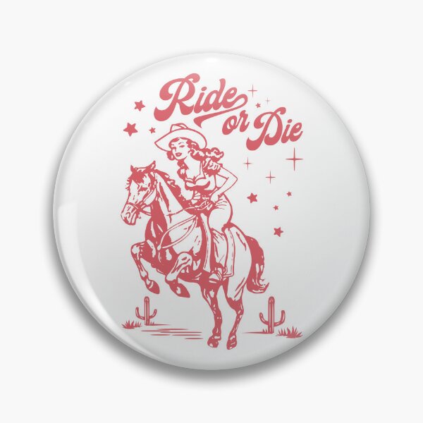 Item preview, Cowgirl Western Retro Ride Or Die designed and sold by Jcat7.