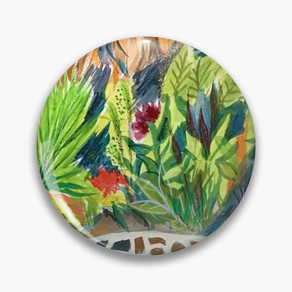 Item preview, Messy wonky summer garden designed and sold by Batwork.