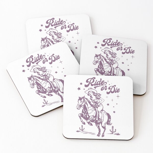 Item preview, Cowgirl Western Retro Ride Or Die designed and sold by Jcat7.