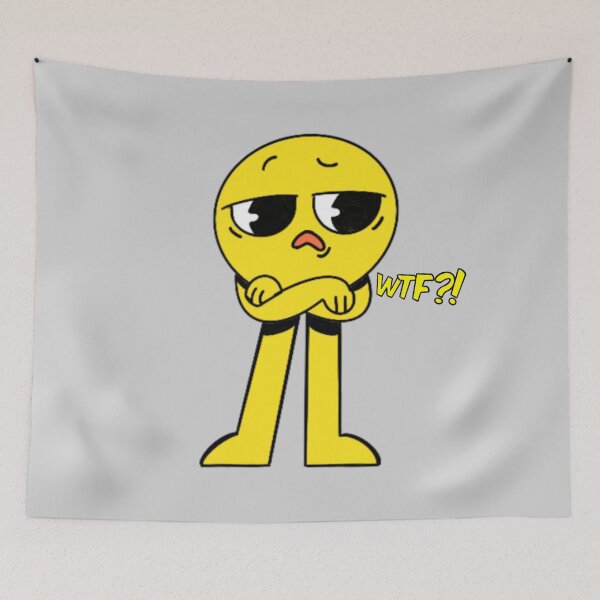 Item preview, Full Body and Face Emoji with WTF Letter designed and sold by GoodsFind.