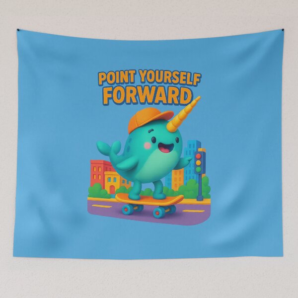Item preview, Point Yourself Forward – Narwhal Momentum Manifesto designed and sold by Girih.