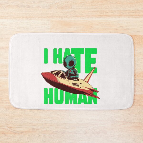 Item preview, I hate human (White) designed and sold by DAHANG.