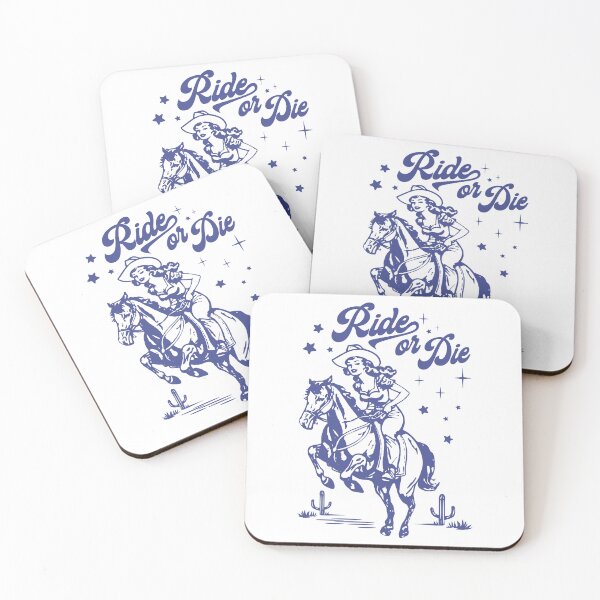 Item preview, Cowgirl Western Retro Ride Or Die designed and sold by Jcat7.