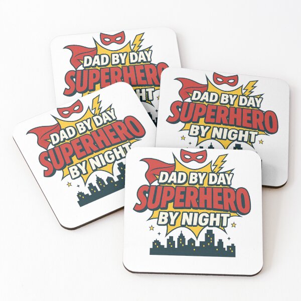 Item preview, Dad by Day, Superhero by Night – Funny Comic Style T-Shirt for Dads designed and sold by SnoozLife.