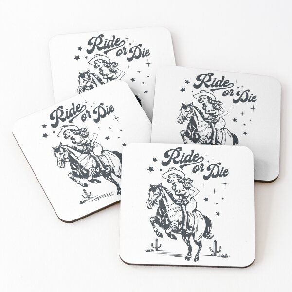Item preview, Cowgirl Western Retro Ride Or Die designed and sold by Jcat7.