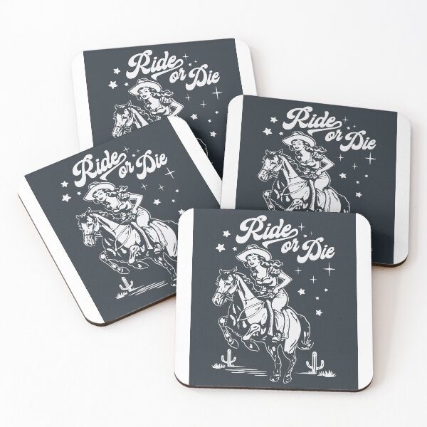 Item preview, Cowgirl Western Retro Ride Or Die designed and sold by Jcat7.