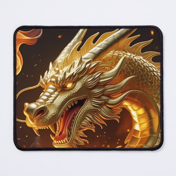 Item preview, Golden dragon designed and sold by whatthefoxsays.