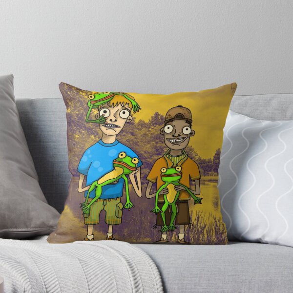 Item preview, Two boys and frogs  designed and sold by GelmaCharo.
