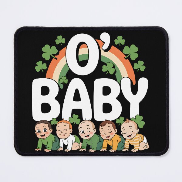 Item preview, Rainbow Labor And Delivery Nurse Saint Patrick's Day NICU designed and sold by BakeryDozen.