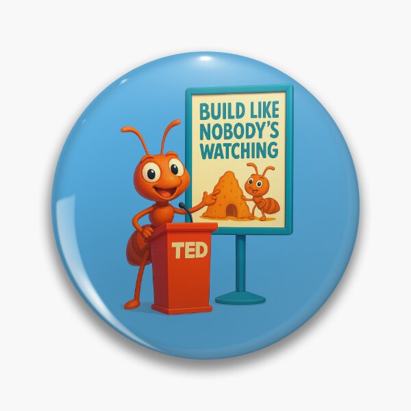 Item preview, Build Like Nobody’s Watching – Ant Talk Edition designed and sold by Girih.