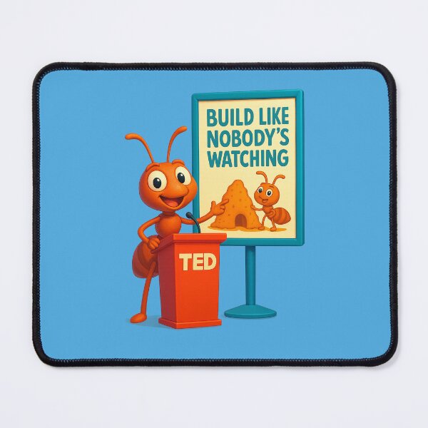 Item preview, Build Like Nobody’s Watching – Ant Talk Edition designed and sold by Girih.