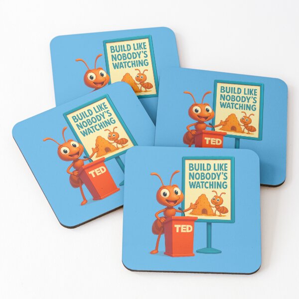Item preview, Build Like Nobody’s Watching – Ant Talk Edition designed and sold by Girih.