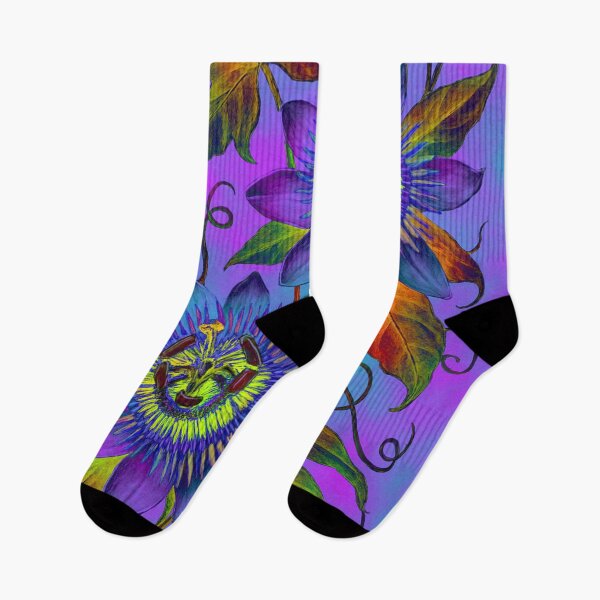 Item preview, Vibrant passionflower color explosion designed and sold by Sigtrix.