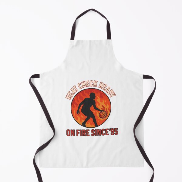Item preview, Heat Check Ready - On Fire Since '95 - Basketball designed and sold by inkNext.