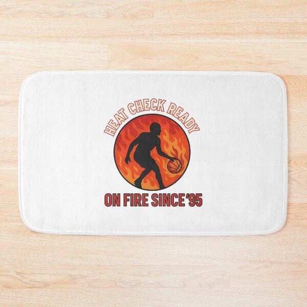 Item preview, Heat Check Ready - On Fire Since '95 - Basketball designed and sold by inkNext.