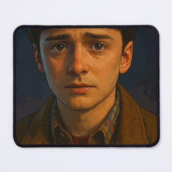 Item preview, Emotional Boy Retro Portrait – Thoughtful Will Character Illustration designed and sold by brexastore.