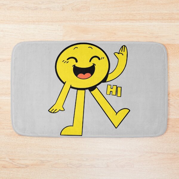 Item preview, Full Body and Face Emoji with Waving Hi Letter designed and sold by GoodsFind.