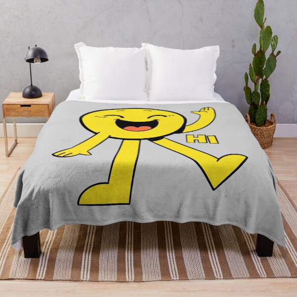 Item preview, Full Body and Face Emoji with Waving Hi Letter designed and sold by GoodsFind.