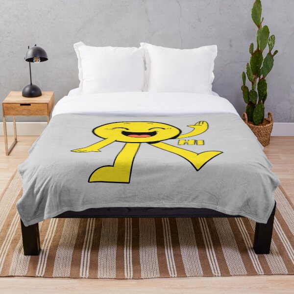 Item preview, Emoji de cuerpo completo y rostro con letra "hola" designed and sold by GoodsFind.