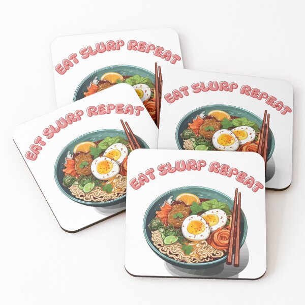 Item preview, Eat Slurp Repeat Ramen designed and sold by RandomTeesigns.