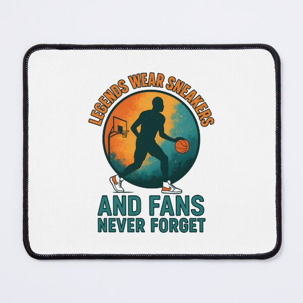 Item preview, Legends Wear Sneakers - And Fans Never Forget - Basketball designed and sold by inkNext.