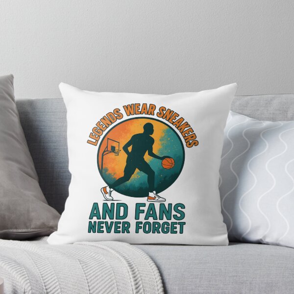 Item preview, Legends Wear Sneakers - And Fans Never Forget - Basketball designed and sold by inkNext.