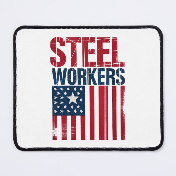 Item preview, Steel Worker Union Worker, Proud Labor Party designed and sold by BakeryDozen.