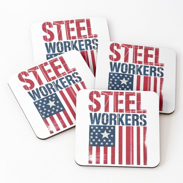 Item preview, Steel Worker Union Worker, Proud Labor Party designed and sold by BakeryDozen.