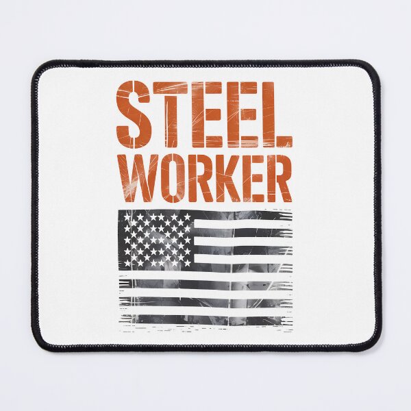 Item preview, Steel Worker Union Worker designed and sold by BakeryDozen.