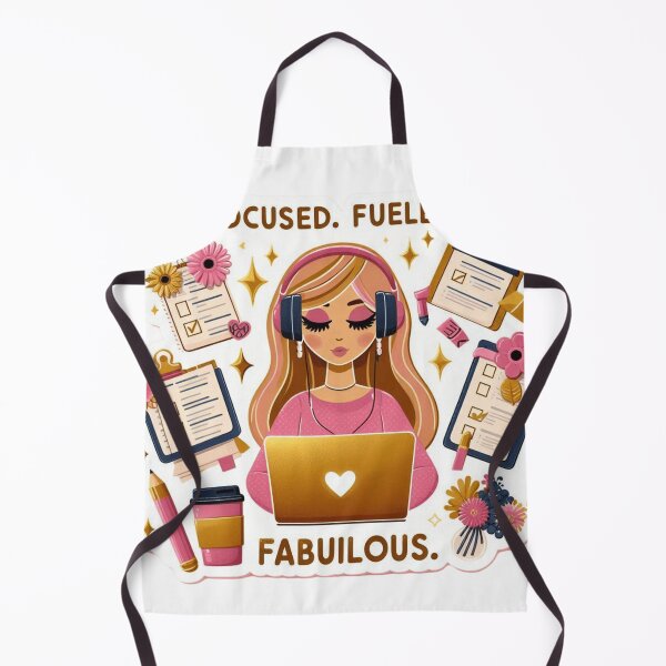 Item preview, Focused Fueled Fabulous – Girl Boss Sticker designed and sold by Dooodloo.