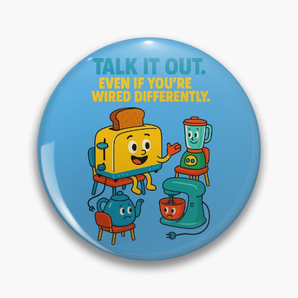 Item preview, Talk It Out – Even If You’re Wired Differently designed and sold by Girih.