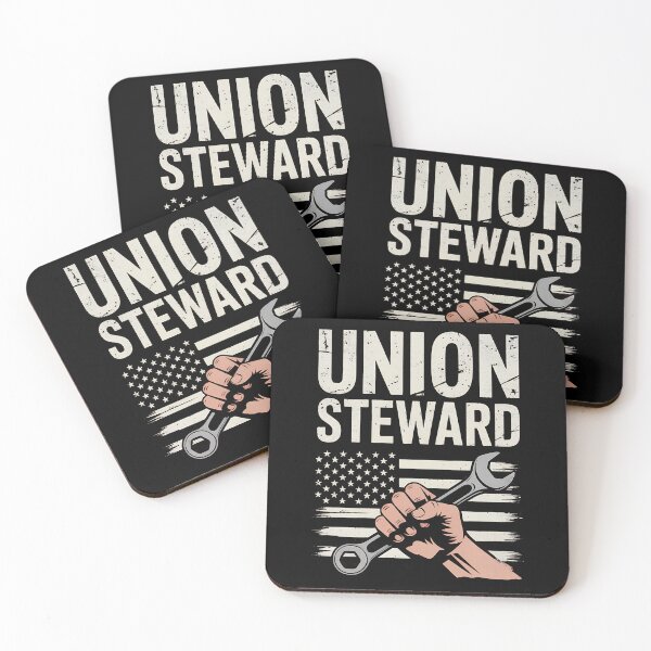 Item preview, Union Steward Worker American Flag designed and sold by BakeryDozen.