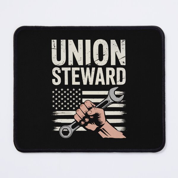Item preview, Union Steward Worker American Flag designed and sold by BakeryDozen.