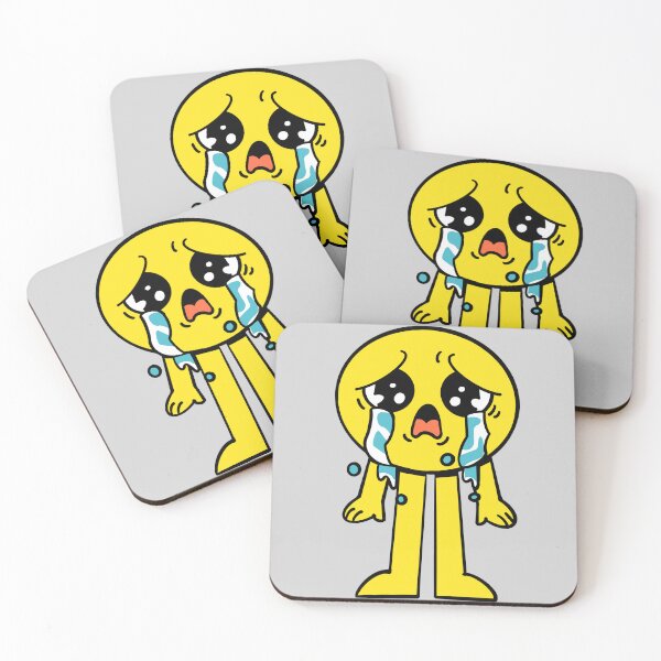 Item preview, Full Body and Face Emoji Im Fine Crying Sad designed and sold by GoodsFind.
