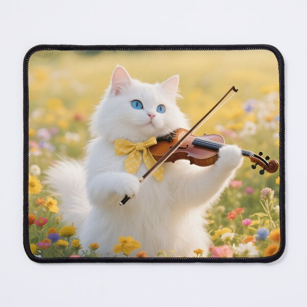 Item preview, Musician cat playing violin-garden designed and sold by chloee345.