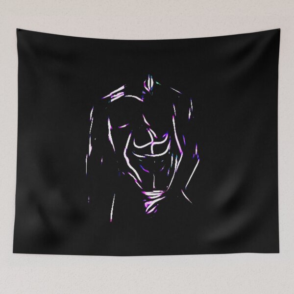 Item preview, Muscle Hunk Digital Drawing 1. WallsOfFame designed and sold by WallsOfFameAust.