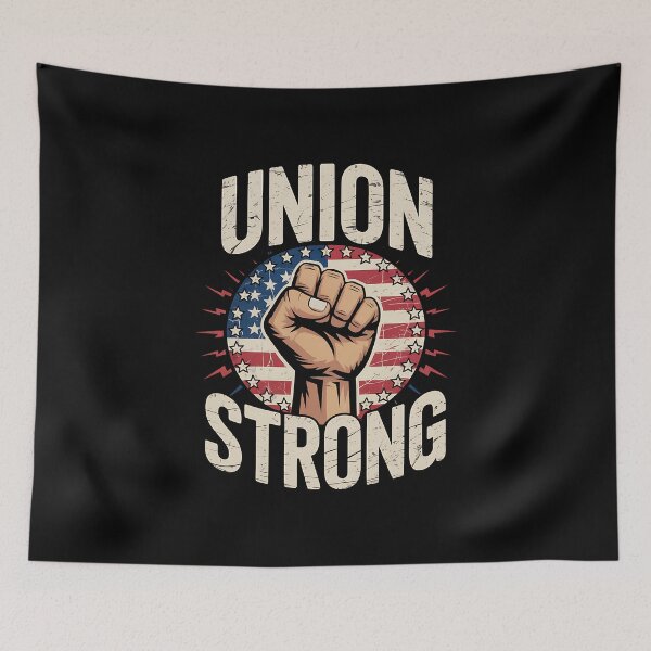 Item preview, Union Strong - Labor Day Skilled Union Worker designed and sold by BakeryDozen.