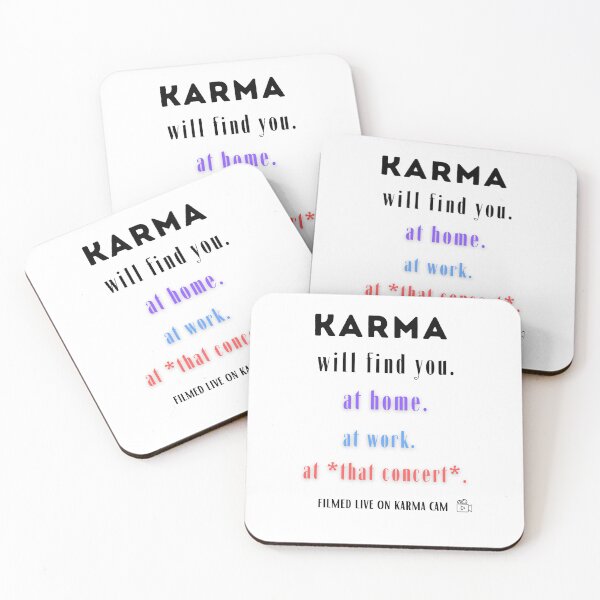 Item preview, Karma Will Find You – at *that concert.* designed and sold by OskArt design.