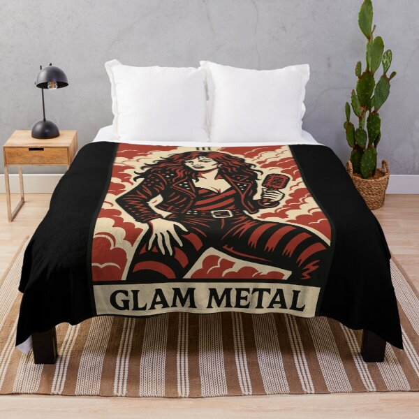 Item preview, Glam Metal Tarot Card – Fierce, Flashy, and Loud designed and sold by BRU Design.