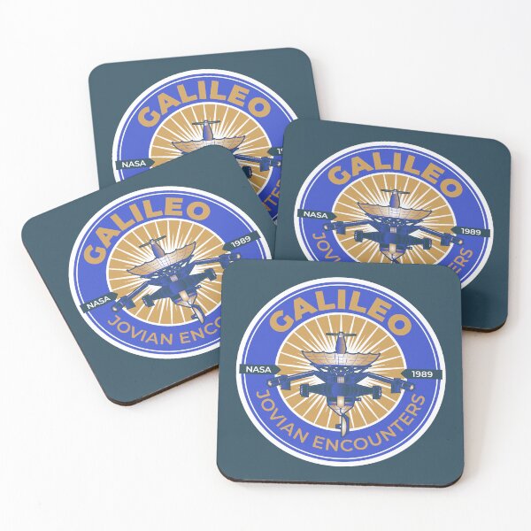 Item preview, Galileo Spacecraft. NASA 1989. Jovian Encounters. Commemorative Badge designed and sold by BGALAXY.