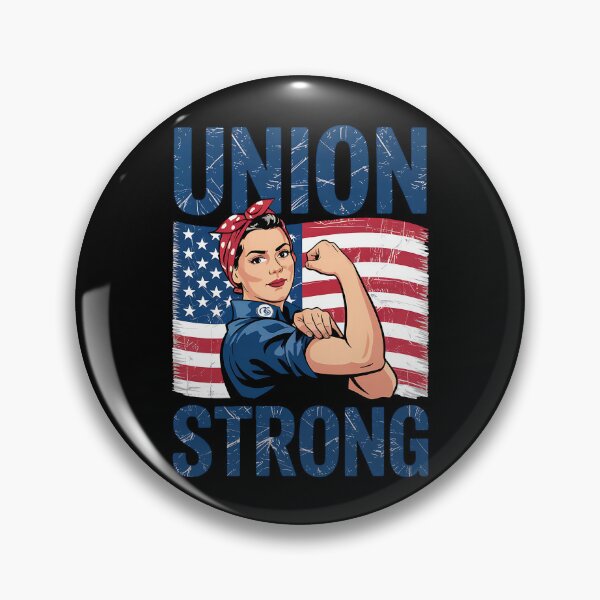 Item preview, Union Strong Labor Day Skilled Union Worker designed and sold by BakeryDozen.