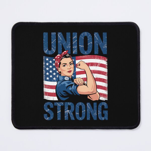 Item preview, Union Strong Labor Day Skilled Union Worker designed and sold by BakeryDozen.