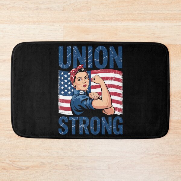 Item preview, Union Strong Labor Day Skilled Union Worker designed and sold by BakeryDozen.