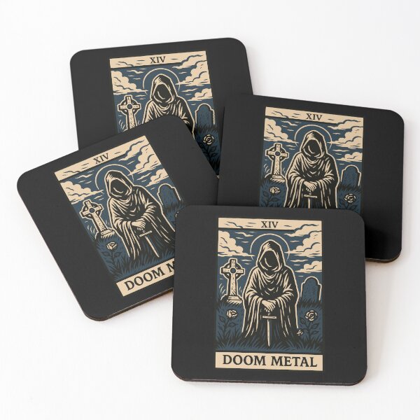 Item preview, Doom Metal Tarot Card – Shadows, Sorcery & Solitude designed and sold by BRU Design.